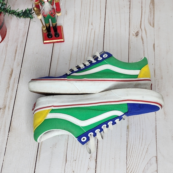 UEC Vans Checkerboard Multi Color Sneakers low top - Picture 5 of 6